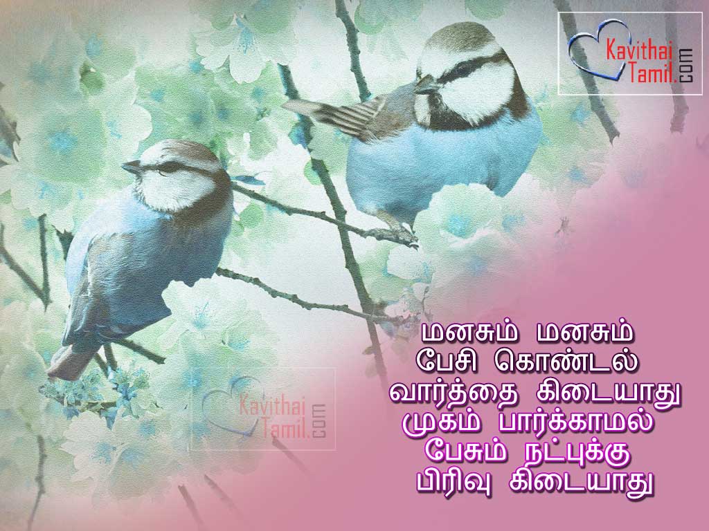 Super Hit Natpu Kavithaigal In Tamil Language With Beautiful Background Hd Wallpaper For Facebook Profile Picture